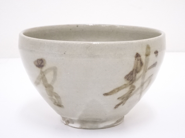 JAPANESE TEA CEREMONY / TEA BOWL CHAWAN / IRON PAINTING 